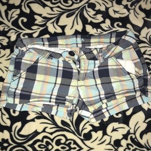 Arizona Navy Blue Plaid Shorts ☀️